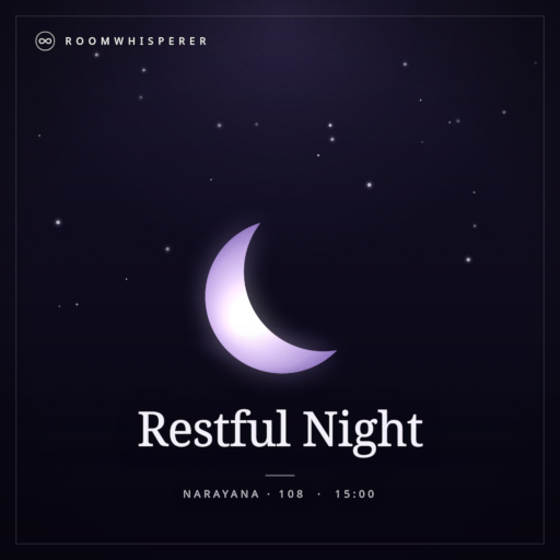 “Peace & Comfort” cover with a crescent moon