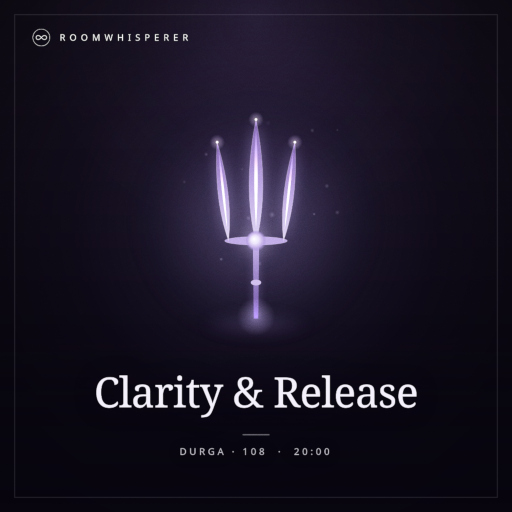 “Clarity & Lightness” cover with a glowing trident